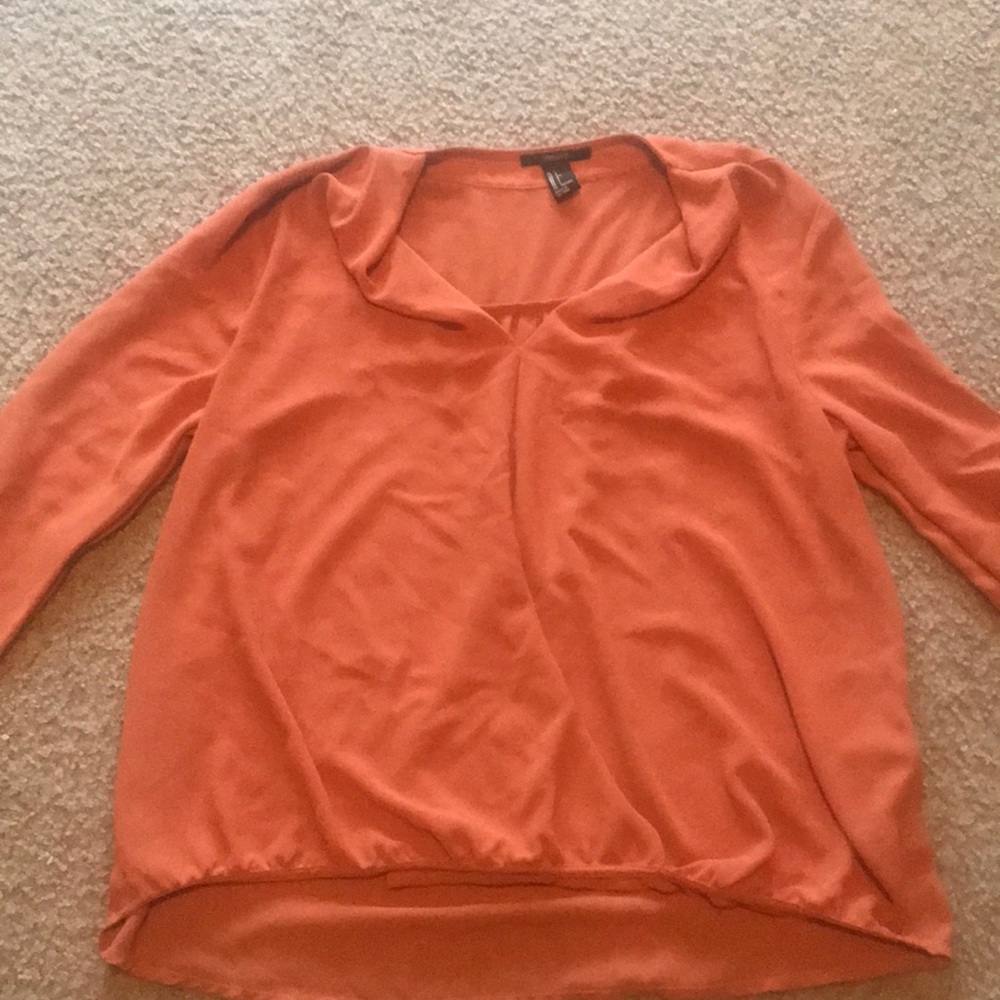 Chiffon v neck